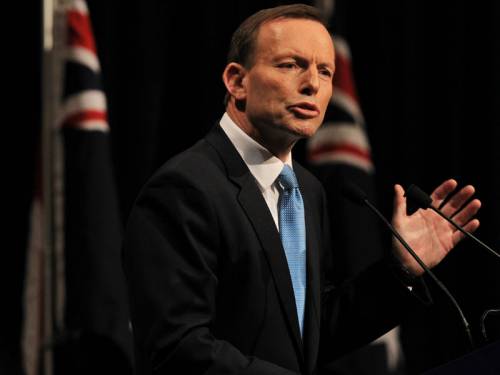 Opposition Leader Tony Abbott has declared Australia's relationship with the US as like 'family'. (AAP)
