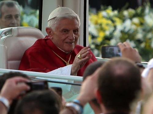 Pope Benedict XVI will name seven new saints including the first Native American. (AAP)