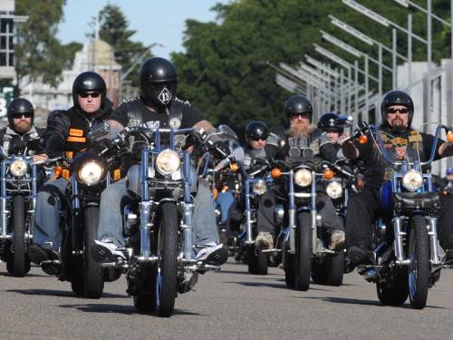 Outlaw motorcycle gangs have been linked to a series of deliberately lit fires in Adelaide. (AAP)