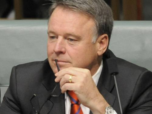 Bob Carr has taken a swipe at Joel Fitzgibbon (pic) for renewing leadership tension within the ALP. (AAP)