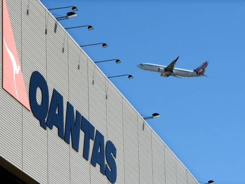 Virgin Australia has had more domestic passengers than its rival Qantas over the last 12 months. (AAP)
