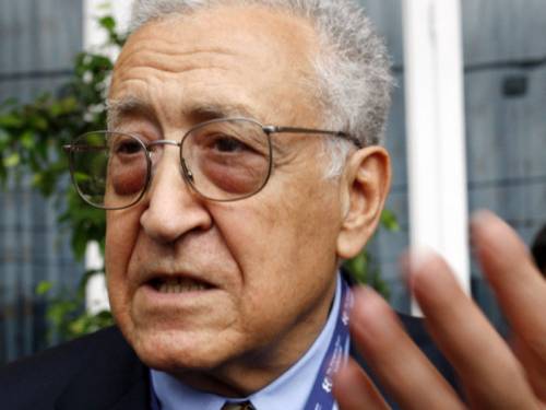 The envoy was in Shi'ite-majority Iraq on Monday after holding talks in Shi'ite-ruled Iran, closest ally of the minority Alawite-dominated Syrian regime of President Bashar al-Assad. (AAP)