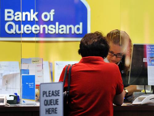 The Bank of Queensland posted a full year loss of $17.1 million, but expects a better year ahead. (AAP)
