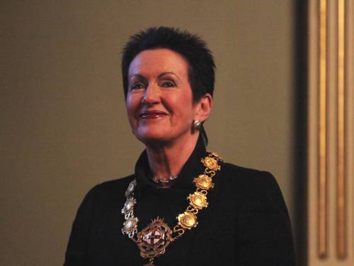Clover Moore has high hopes of retaining her job as Lord Mayor of Sydney. (AAP)