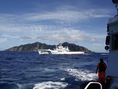 China has sent two patrol ships to a group of islands at the centre of a territorial row with Japan. (AAP)