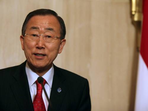 The tense security in the Middle East has dashed hopes of a nuclear conference, the UN leader says. (AAP)