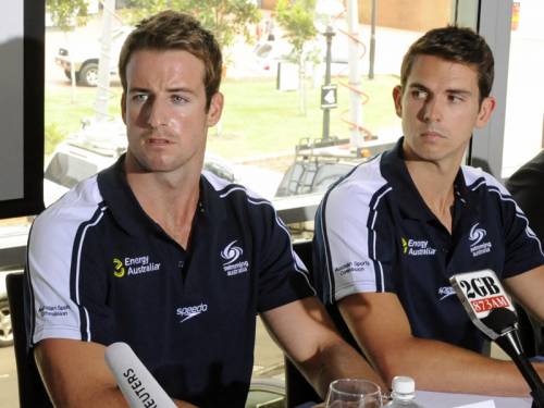 The AOC says it could withdraw funding for five swimmers who admitted to taking a banned drug. (AAP)
