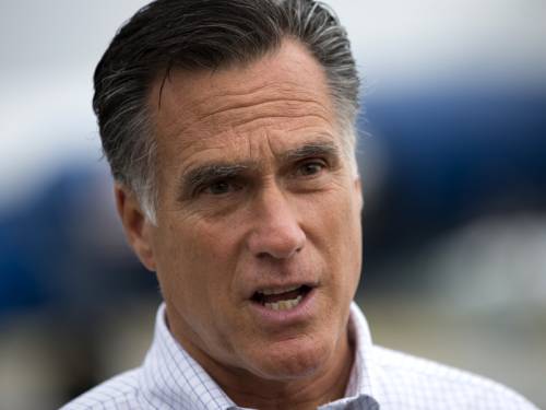 Romney said '47 per cent of Americans pay no income tax,' but that his role 'is not to worry about those people. I'll never convince them they should take personal responsibility and care for their lives'. (AAP)