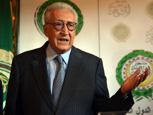 International envoy Lakhdar Brahimi has met Syrian opposition figures who said he was bringing 'new ideas' to peace efforts. (AAP)