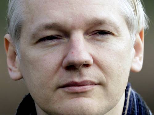Julian Assange. (AAP)