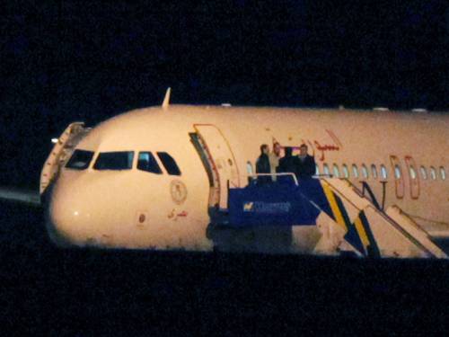 The US has backed Turkey's grounding of a SyriaAir plane, which officials say was carrying arms. (AAP)