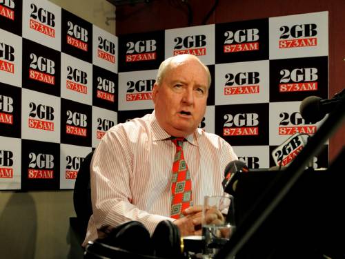 2GB has suspended all advertising on Alan Jone's show following his comments about PM'S father. (AAP)