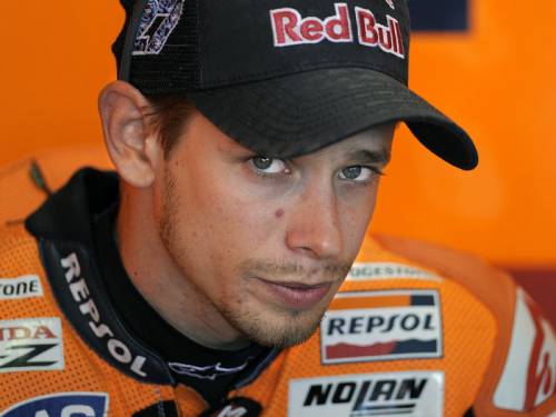 Australian MotoGP rider Casey Stoner will miss the Czech Grand Prix on Sunday with an ankle injury. (AAP)