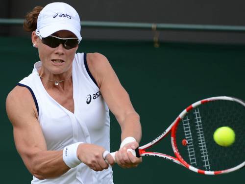 Samantha Stosur ended a three-year first round losing run at Wimbledon with a dominant display. (AAP)