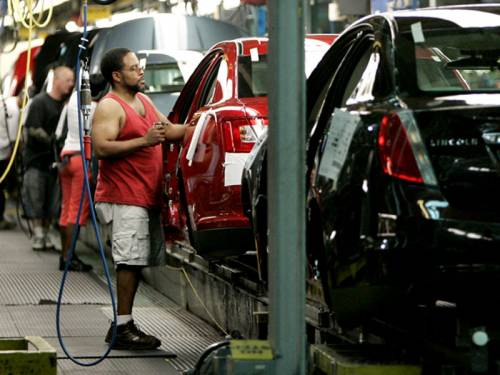 Industrial production in the US rose 0.6 per cent in July, says the Federal Reserve. (AAP)