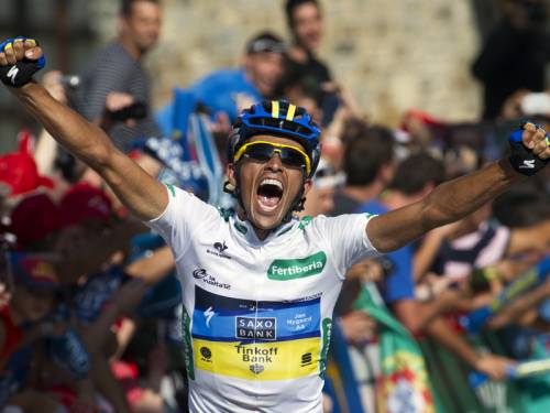 Alberto Contador has taken the overall lead of the Tour of Spain after winning the 17th stage. (AAP)