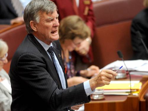 Liberal senator Bill Heffernan says not enough is being done to stop female genital mutilation. (AAP)