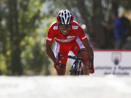 Overall Tour of Spain leader Spaniard Joaquim Rodriguez has won the sixth stage. (AAP)