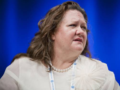 Fairfax's chairman says the company is resisting granting Gina Rinehart a seat on its board. (AAP)