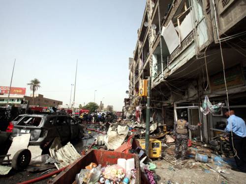 Bombings and attacks killed 23 people across Iraq amid a new al-Qaeda offensive during Ramadan. (AAP)
