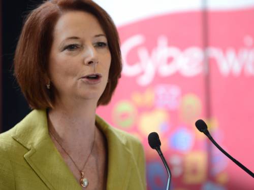 PM Julia Gillard has flagged a new national approach to deal with violence in suburban Australia. (AAP)