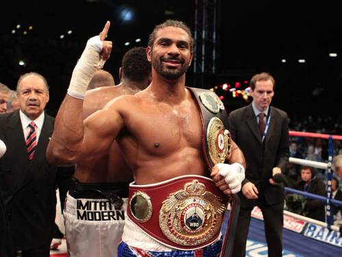 David Haye (pic) has won his boxing grudge match with Dereck Chisora. (AAP)