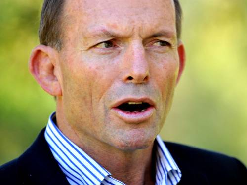 Opposition Leader Tony Abbott says the government won't be able to meet its school funding promises. (AAP)