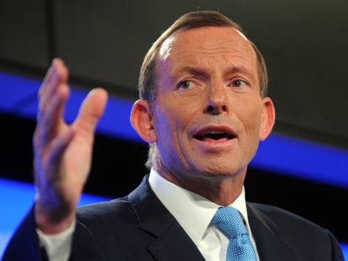 Opposition leader Tony Abbott says a leaked plan to split Australia into tax zones is just a draft. (AAP)