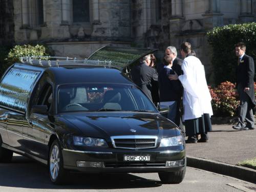 Family and friends of Thomas Kelly farewelled the 18-year-old at a funeral service in Sydney's west. (AAP)
