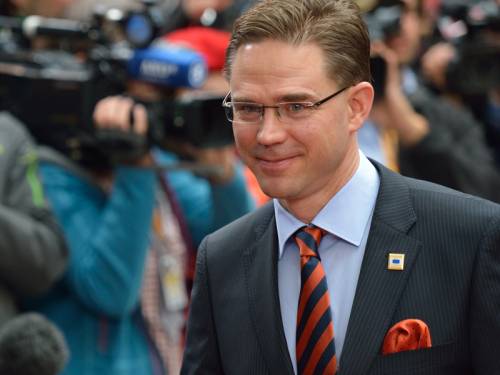 PM Jyrki Katainen's National Coalition Party has won the most votes in local elections in Finland. (AAP)
