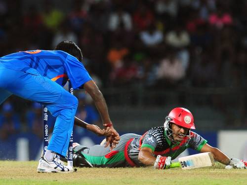 Former champions India recorded a 23-run win over Afghanistan in the World Twenty20 in Colombo. (AAP)