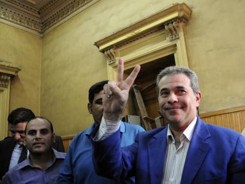 An Egyptian TV host has been sentenced to four months in jail for defaming President Mohamed Morsi. (AAP)