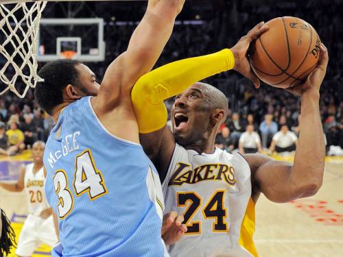 Denver Nuggets have won their fifth NBA game in seven outings, 112-105 over the Los Angeles Lakers. (AAP)