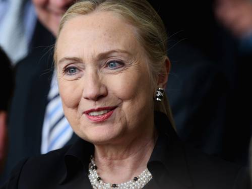 Hillary Clinton fell ill earlier this month with a stomach bug that led to her fainting and suffering a concussion. (AP)