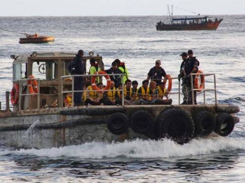 Eighty-one asylum seekers intercepted en route to Australia will be taken to Christmas Island. (AAP)