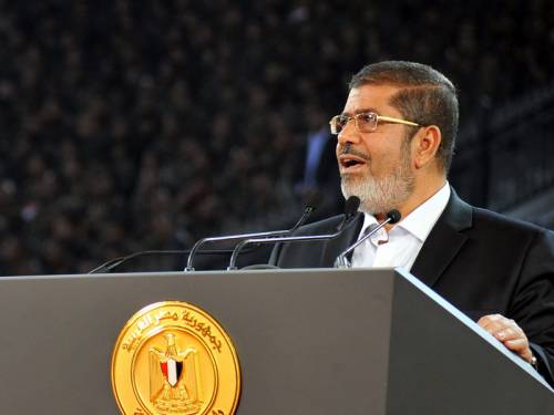Egyptian President Mohamed Morsi (pic) has sacked prosecutor general Abdel Meguid Mahmud. (AAP)