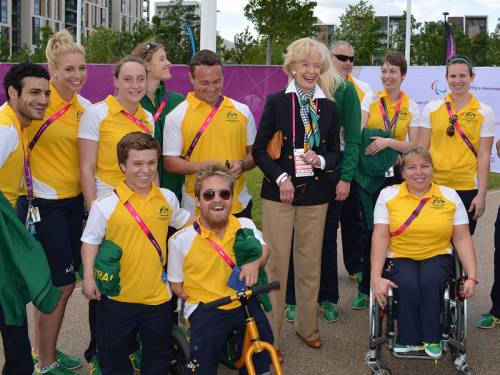Governor General Quentin Bryce praised the spirit and camaraderie of our Paralympic Games athletes. (AAP)