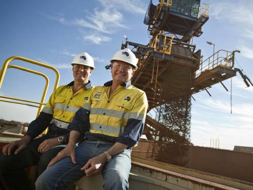 Iron ore producer Fortescue Metals Group posted a record full year net profit of $A1.49 billion. (AAP)