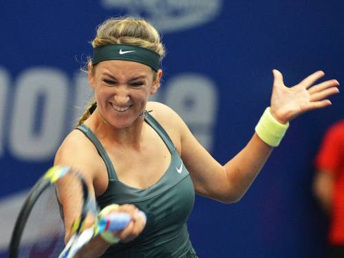Victoria Azarenka has moved into the quarter-finals of the WTA event in Austria. (AAP)