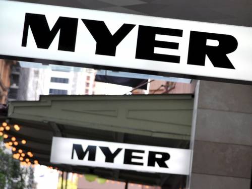 Myer's boss says traditional big retailers will dominate internet shopping within five years. (AAP)