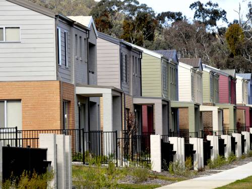 New home sales in Australia posted a modest rise of 0.7 per cent in May, an industry study shows. (AAP)
