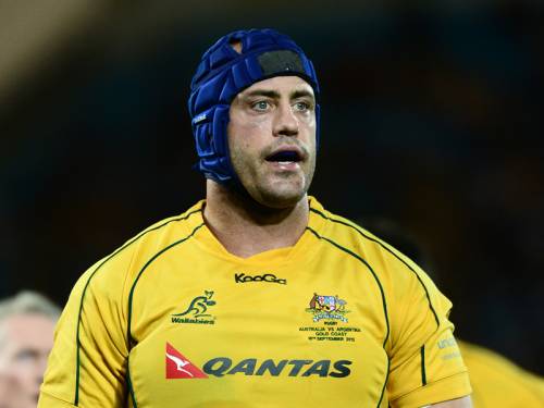 Nathan Sharpe will play his last ever Test in South Africa when he leads the Wallabies in Pretoria. (AAP)