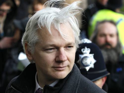 Assange has been granted political asylum by Ecuador but faces arrest if he leaves the embassy after breaking bail conditions. (AAP)