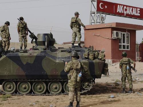 NATO has thrown its support behind Turkey as tensions along the border with Syria escalate. (AAP)