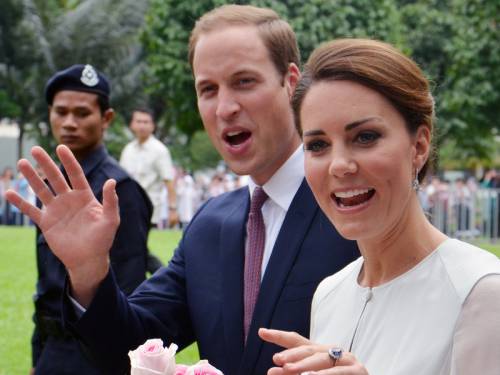 The Duke and Duchess of Cambridge will make a brief stopover at Brisbane airport on Wednesday. (AAP)