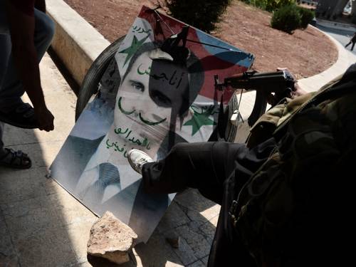 The Syrian president has told state TV that the military needs more time to defeat the rebels. (AAP)