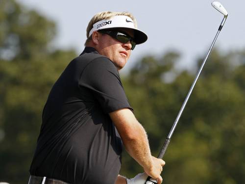 Carl Pettersson's hot form continued as he snared the lead at the North Carolina PGA Tour event. (AAP)