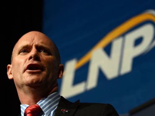 Queensland Premier Campbell Newman has announced a new ministerial code of conduct. (AAP)