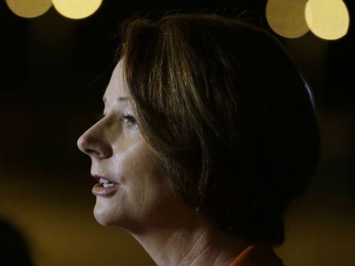 PM Julia Gillard has condemned the violence seen at a Sydney protest against an anti-Islam film. (AAP)