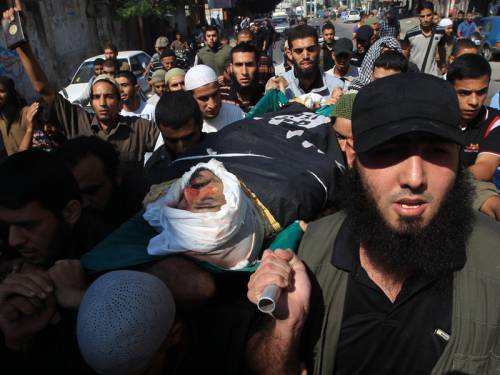 Israeli strikes targeting militants in Gaza have killed five people including a top Salafist leader. (AAP)